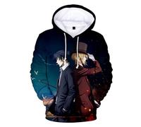 Trconk Anime Moriarty The Patriot 3D Mode Décontracté Sweat À Capuche Décontracté Cosplay Mode Streetwear Harajuku Manches Longues Pullover Sweatshirts-A||XXS