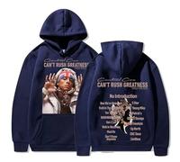 Trconk Central CEE Merch Sweat À Capuche Imprimé Mode Manches Longues Pullover Sweat-Shirt Oversize Décontracté Hoodie pour Hommes Femmes XS~4XL-Blue||x_s