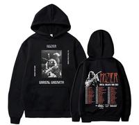 Trconk Hozier Sweat À Capuche Mode Décontracté Manches Longues Pullover Top Oversize Imprimé Sweatshirt Unisexe Streetwear Hoodie pour Hommes Femmes XS~4XL-Black||XX_l