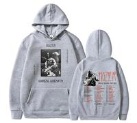 Trconk Hozier Sweat À Capuche Mode Décontracté Manches Longues Pullover Top Oversize Imprimé Sweatshirt Unisexe Streetwear Hoodie pour Hommes Femmes XS~4XL-Grey||x_s