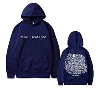 Trconk Mac Demarco This Old Dog Album Merch Sweat À Capuche Homme Femme Imprimé Double Face Long Sleeve Hoodies Mode Unisexe Pullover Sweatshirts XS~4XL-Black||XS