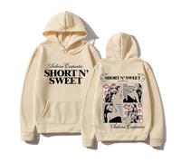 Trconk Sabrina Carpenter Merch Sweat À Capuche Hommes Femmes Imprimé Mode Manches Longues Pullover Hoodie Unisexe Oversize Sweatshirt XS~4XL-Khaki||s