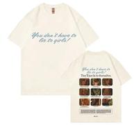 Trconk Sabrina Carpenter Merch T-Shirts Femmes Hommes Mode Décontracté Col Rond Manches Courtes Streetwear Coton T-Shirt XS~4XL-Khaki||s