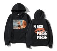 Trconk Sabrina Carpenter Sweat À Capuche Imprimé Mode Manches Longues Hoodie Oversize Streetwear Pullover Sweatshirt pour Hommes Femmes XS~4XL-Black||m