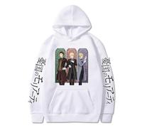 Trconk Sweats À Capuche Anime Moriarty The Patriot Imprimé Graphiques Manches Longues Sweatshirts Hommes Femmes Automne Hiver Décontracté Détachés Pullover Tops-Black||XXS