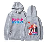 Trconk Sweats À Capuche Undead Unluck Anime Unisexe Mode Capuches Pulls À Manches Longues Col en O Décontracté Sweatshirt Pull Harajuku Streetwear Vêtements-Black||XXS
