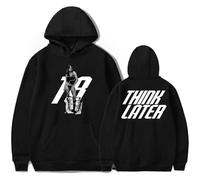 Trconk Tate McRae Think Later Tour Merch Sweat À Capuche Homme Femme Mode Casual Sweatshirts À Manches Longues Oversized Unique Pullover Hoodies XXS~4XL-Black||XXS