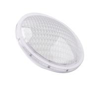 TRDEWR 18W RGB Lumière De Piscine Par56 LED Natation sous-Marine en Plastique Mural Lampe 12V IP68 Étanche D'étang CréEr Une Ambiance(Warm White)