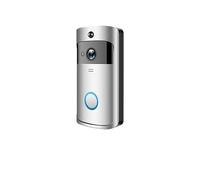 TRDEWR 720P HD Smart Home sans Fil WiFi Sonnette Caméra De Sécurité Interphone Vidéo IR Vision Nocturne AC À Piles Maison Sonnette Voir Plus à Votre Porte(2)