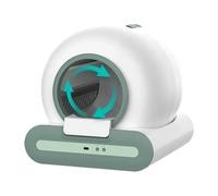 TRDEWR Bac À Litière Automatique for Chat Contrôle par Application Autonettoyant Intelligent Détachable De 65 L Toilettes for Produits for Chats SéCurité De SéChage Maximale