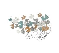 TRDEWR Grande taille européenne à la main rétro en fer forgé couleur feuille décoration murale créative salon canapé fond mur pendentif Cadeau Exquis