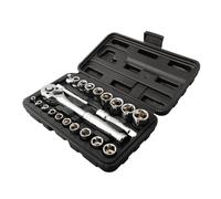 TRDEWR Kit Complet D'outils De Réparation Automobile 22 Pièces Ensemble Automobiles Avec Clés À Cliquet Et Douilles Convient For Un Usage Domestique Professionnel PréCis