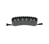 TRDEWR Lampe De Jardin À LED avec Projection Nocturne, Imperméable IP65, Éclairage D'extérieur, Luminaire Décoratif, Idéal for Un Jardin, Un Parc Ou Une Cour éConomie D'éNergie(Warm White)