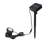 TRDEWR Lampe Solaire sous-Marine LED RGB, Projecteur Variable, Étanche IP68, Spot Lumineux for Piscine, Fontaine, Étang, Aquarium CréEr Une Ambiance(1pc White Lamp)