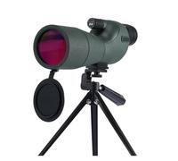 TRDEWR Longue Vue 25-75x70/ 60 HD Télescope Zoom Monoculaire WatchingBird Puissant Longue Portée Étanche Longue-Vue for Le Tir Camping Tourisme Oculaire Puissant Et Grossissement(25-75x60 Green B)