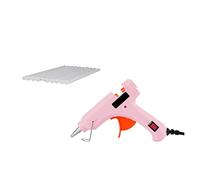 TRDEWR Pistolet à Colle Chaude Pistolet À Colle Thermofusible 40W avec Interrupteur for Bâton De 7mm Mini Chaleur Adhésif Industriel Outil Réparation Électrique Chauffage Rapide(P with 10Pcs Sticks)