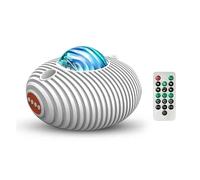 TRDEWR Projecteur LED Galaxy Veilleuse Avec Haut-parleur Bluetooth 5.0 Minuterie Et Télécommande 14 Couleurs D'étoiles Musiques Intégré CréEr Une AtmosphèRe
