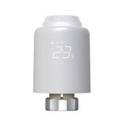 TRDEWR Robinet thermostatique Intelligent for radiateur TRV, programmable Via Une Application et contrôlable à Distance Chauffage Et Eau Chaude(LED Screen)