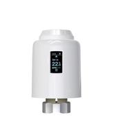 TRDEWR Robinet thermostatique Intelligent for radiateur TRV, programmable Via Une Application et contrôlable à Distance Chauffage Et Eau Chaude(OLED Screen)