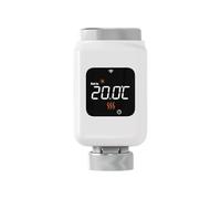 TRDEWR Robinet Thermostatique Intelligent Tuya TRV Programmable avec Application Mobile Et Télécommande for Chauffage Chauffage Et Eau Chaude(1PCS-WiFi)