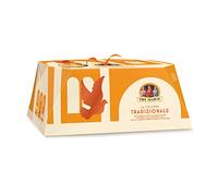 Tre Marie La Colomba Tradizionale Gâteau de Pâques aux écorces d'oranges confites, aux amandes et aux grains de sucre 1Kg Produit de boulangerie Colombe de Pâques de la tradition italienne