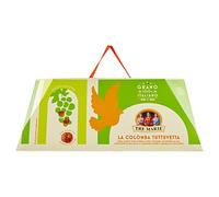 Tre Marie:"La Colomba Tuttuvetta" Easter Dove Without Candied Fruits - 2.2 Pound (1000g) Package [ Italian Import ]