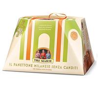 Tre Marie Panettone Milanese senza canditi sans fruits confits aux raisins 1kg