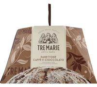 Tre Marie Panettone PANETTONE CAFFÈ E CIOCCOLATO avec café et morceaux de chocolat extra foncé 930 g