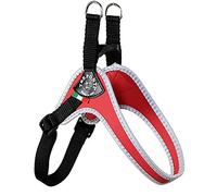 Tre Ponti Easy Fit Classic Harnais pour Chien Rouge Taille 2,5