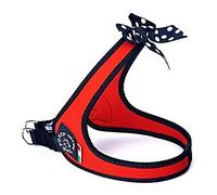 Tre Ponti Easy Fit Fashion - Polka Dot Bow - Click-Verschluss - Rot - Schwarzer Rand - GR. 3