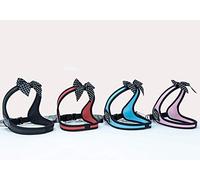 Tre Ponti Easy Fit Fashion - Polka Dot Bow - Click-Verschluss - Schwarz - Schwarzer Rand - GR. 1