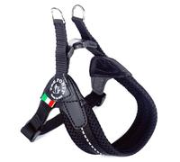 Tre Ponti Easy Fit Mesh Classic Harnais pour Chien Noir 2,5 g
