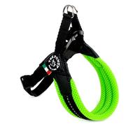 Tre Ponti Easy Fit Mesh Classic Neon Harnais pour Chien Vert