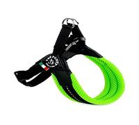 Tre Ponti Easy Fit Mesh Classic Neon Harnais pour Chien Vert