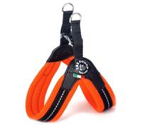 Tre Ponti Easy Fit Mesh Fix Neon Harnais pour Chien Orange