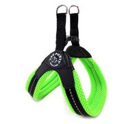 Tre Ponti Easy Fit Mesh Fix Neon Harnais pour Chien Vert 2,5 g