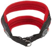 Tre Ponti Fibbia Harnais en maille pour petits chiens Rouge Taille 2