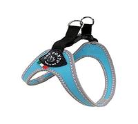 Tre Ponti Fibbia Harnais pour petits chiens Bleu Clair