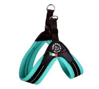 Tre Ponti Harnais Easy Fit Soft Mesh avec fermeture à clic en différentes couleurs et tailles, taille 4/49-52 cm/jusqu'à 14 kg, menthe