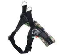 Tre Ponti Harnais Pour Chien RR200 Easy Fit Soft Mesh Camou Vert Réglable