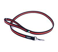 Tre Ponti Laisse EASY TP320 130Cm Rouge Noir Pour Chiens Petits/Moyens