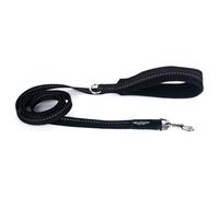 Tre Ponti Laisse Pour Chien TF360 ÉCONOMIQUE Maille 100x1,5cm Noir Réfléchissant