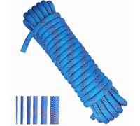 Treadstar, corde de 10 mm, corde, corde pour bateau, corde d'ancrage, corde de pont, câble de remorquage automobile, corde de levage, (6 mm (50 m))