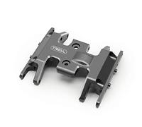 Treal Axial SCX24 Plaque antidérapante en aluminium 7075 usinée CNC pour pêne dormant SCX24 C10 Betty Jeep Gris