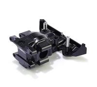 TREAL Ensemble de boîte de vitesses avant en aluminium 7075 - Pièces de mise à niveau CNC pour Traxxas 1/16 Mini Maxx Mini XRT (noir)