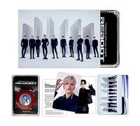 TREASURE - 2ND FULL ALBUM [REBOOT] (TAG Ver - RED Ver.) Sleeve + Case + Tag LP + Photocards + Group Photocard + Selfie Photocard + Front&Back Photocard + Manual Paper + 5 Extra Photocards