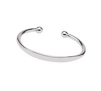 Treasure Bay Bracelet jonc pour homme en argent sterling 925 massif - Bracelet uni en argent pour homme, taille unique, Argent sterling