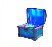 Treasure Box - Projecteur de aurores boréales - Veilleuse AONESY Galaxy avec 8 couleurs, bruits blancs, minuterie et télécommande pour enfants, filles, garçons, chambre - Bleu