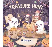 Treasure Hunt - 40 Images: Color Your Way Through Ghostly Fun and Glittering Treasures
