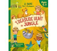 Treasure Hunt in Jungle: for a Kids' Birthday Party | All you need in one kit | For 1-8 Players | Ages 4-7